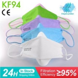 Paket Reseller Masker Korea KF94 Biasa Warna Warni 24 Pouch Isi 10