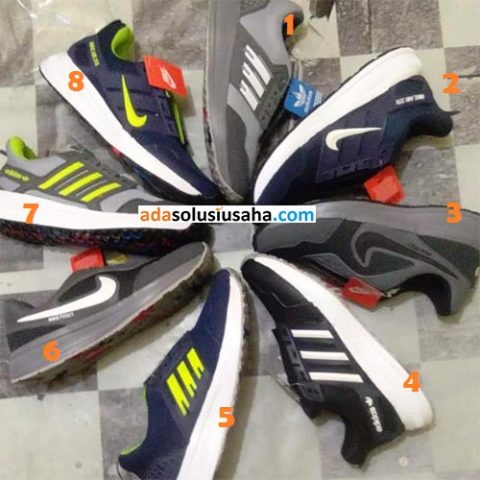 paket reseller online sepatu running jogging working all purpose